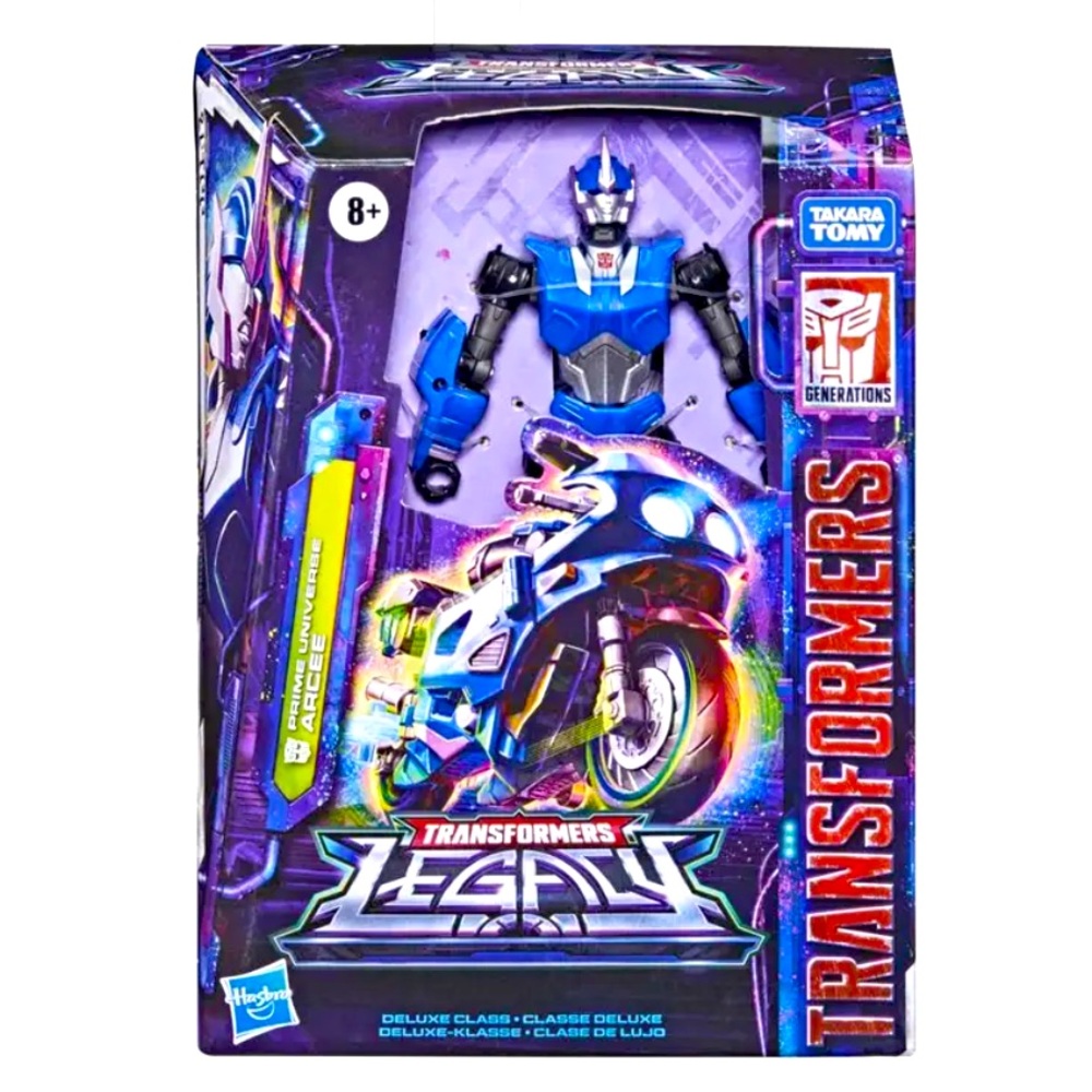 Transformers Toys Generations Legacy Deluxe Prime Universe Arcee Action Figure